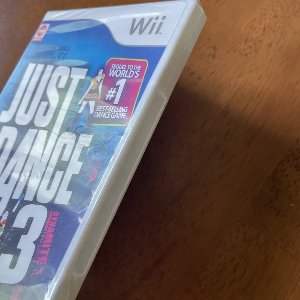 Just Dance 3 Nintendo Wii 2011 Brand New Factory Sealed Video Game Dancing